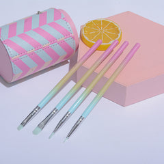 10-Piece Lavender Makeup Brush Set: Powder Eye Shadow Tools, Premium Beauty Essentials