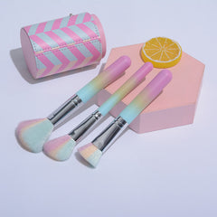 10-Piece Lavender Makeup Brush Set: Powder Eye Shadow Tools, Premium Beauty Essentials