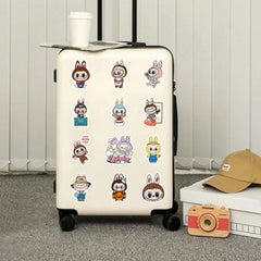 100pcs Labubu Cartoon Stickers GMVAESKY for Water Bottle Luggage, Motorcycle, Skateboard Helmet, Refrigerator, Bicycle Sticker