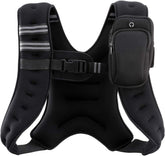 12lb Weighted Vest w/ Reflective Stripe for Workout, Running & Strength Training