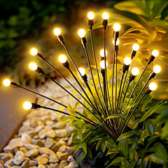 20 LED Firefly Solar Lights – Waterproof, Wind-Swaying, Outdoor Christmas/Patio/Pathway Decor (2 Pack)
