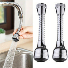 2 pieces of 360 ° rotatable faucet aerator, dual-mode high-pressure water-saving faucet extender