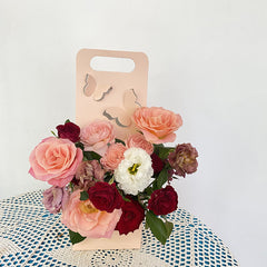 Handheld Flower Box - 38 Compartment Fresh Flower Bag Gifts for Girl for Mother