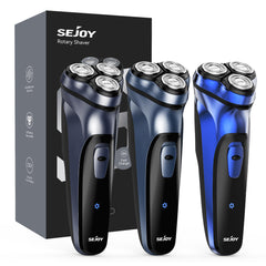 3D Men's Electric Shaver Cordless Shaver with Pop-up Trimmer-