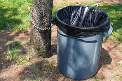 50-Pack Heavy Duty 55 Gal Trash Bags - 1.5 MIL, 35x55", Fits Toter/Rubbermaid