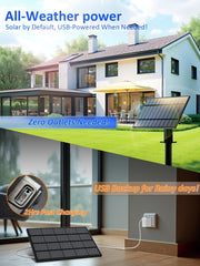 50FT Solar String Lights - Waterproof 19 LED 20+hr Battery Life, Commercial-Grade Shatterproof, Multipurpose Patio/Camping Decor