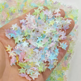 60PCS 3D Hawaii Floral Nail Charms—Colorful Rhinestones & Diamonds, Women’s Summer Nail Jewelry