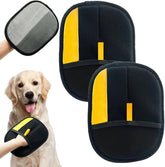 Electrostatic Pet Hair Removal Gloves, Washable for Cats/Dogs Hair on Furniture, Bedding, Car Seats - 2 Pcs