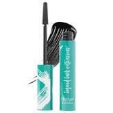 Liquid Lash Extensions Mascara, Tubing Thrive Mascara Lengthening, Volumizing & Curling, Smudge Proof, Washable, No Clumping or Flaking, Vegan & Cruelty Free, Crystal (Brown Black)