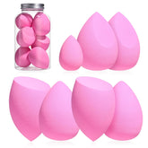 7 Pcs Makeup Sponge Set Blender Sponges for Liquid, Cream, and Powder, Multi-colored