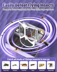 8 Packs ZEVO Flying Insect Trap Refills - Fits ZEVOM364 & Max, 100% Compatible