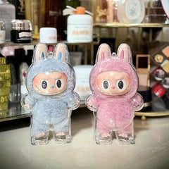Acrylic Protector Case for Labubu Monster Series. Snap lock display box - figure not included.