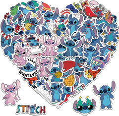 Cute Stitch Stickers for Kids, 50Pcs Cute Cartoon Stickers for Party Gifts