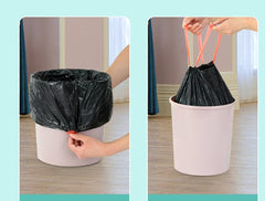 Drawstring garbage bag, dormitory cleaning bag, enlarged and thickened