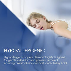 Elastic cloth closed mouth patch, children's correction mouth breathing sleep patch, adult snoring prevention patch