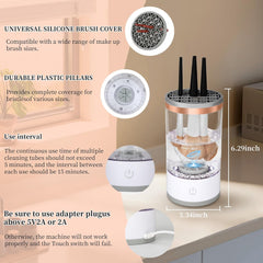 Multi-Functional Automatic Electric Makeup Brush Cleaner Energy Saving Convenient