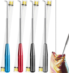 Fish Hook Remover Tool - Quick-Release Device, Adult Fishing Kit with 4-Piece Storage Tube