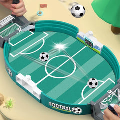 Football Table Interactive Game, Mini Tabletop Soccer Pinball Games Set with 8 Balls