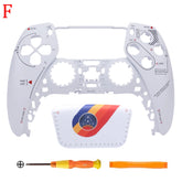 for PS5 Controller Limited Spider / Call of Duty Shell Touchpad Gamepad Cover Replacement Front Case for BDM-010/020/030/040/050