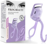 Heated Eyelash Curlers Rapid Heat-up USB Rechargeable Electric Eyelash Curler with Sensing Heating Silicone Pad