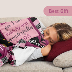 Christian Gifts for Women, Baptism Gifts for Girls, Catholic Religious Gifts Spiritual Inspirational Gifts Confirmation Gifts Blanket 50" X 60"