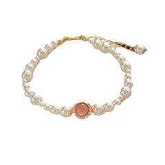 Elegant Pearl Bracelet Necklace Ring Jewelry Set the Perfect Gift for Her