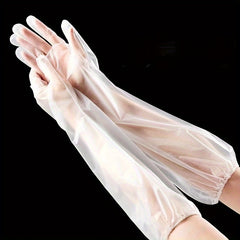 20 piece Set of Long Kitchen Cleaning Gloves, Extended Anti Slip Household Gloves