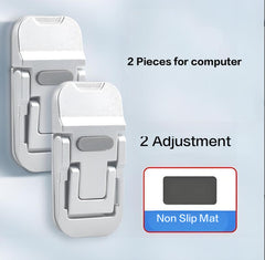 Portable Laptop Holder Adjustable Height Foldable Laptop Stand Ultra