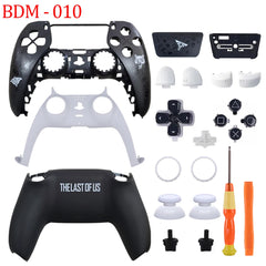 Limited Last Survivor for PS5 Controller Shell Touchpad Gamepad Cover Replacement Front Back Handle Case BDM 010 020 030 040 050