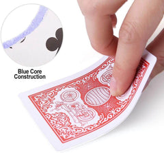 12 Pack Playing Cards Decks of Cards Bulk Poker Size 6 Blue and 6 Red