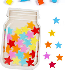Magnetic Reward Jar, Magnetic Star Reward Jar Classroom, Behavior Management Classroom Tools, Reward Jar System for Classroom Home, Magnetic Reward Jar for Classroom Board