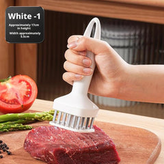 Stainless Steel Meat Tenderizer Needle Tool, Meat Tenderizer Tool with Ultra Sharp Stainless Steel Needle Blades