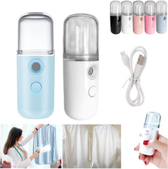 2PCS Easy Care Sunshine 15s Heat-Up Mini Travel Steamer Rechargeable Cordless Clothes Steamer Battery Operated Eco-friendly