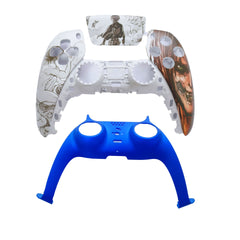 Creative Design PS5 Controller Replacement Shell with Custom Buttons - Game Accessories