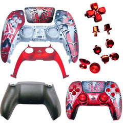 Retro PS5 Controller Shell Replacement Cover - Officially Licensed Custom Faceplate for PS1 to PS5