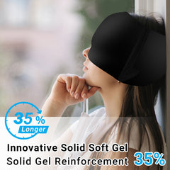 Odorless Migraine Relief Cap with Hot/Cold Therapy & 360° Gel Coverage