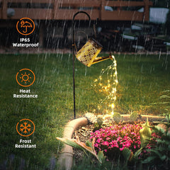 Otdair Solar Watering Can Lights – Outdoor Garden/Patio/Pathway Decor, Waterproof Solar Lights, Gifts for Mom/Grandma Birthdays