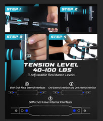 2025 Pro Twister Arm Trainer - Adjustable Power Twister, Upper Body Chest/Shoulder Trainer, Portable Detachable Home/Gym