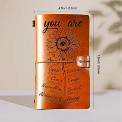 Christian Gifts for Women, Inspirational Gifts for Women, Refillable Writing Journal, Religious Gifts for Women,