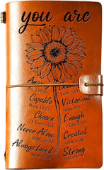 Christian Gifts for Women, Inspirational Gifts for Women, Refillable Writing Journal, Religious Gifts for Women,