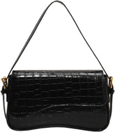 Shoulder Bag for Women Retro Vegan Leather Tote Handbag Underarm Bag Trendy Purse Crossbody Bag With Zipper 2025