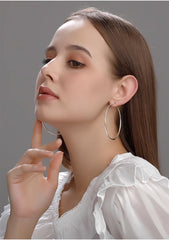 Gold Hoop Earrings for Women Girls,Dainty 14k Gold Hypoallergenic Rose Gold Silver Hoop Earrings with 925 Sterling Silver Post