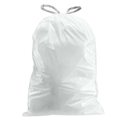 Simplehuman Code H Drawstring Trash Bags - 8-9 Gal, 200ct, Heavy-Duty & Tear-Resistant