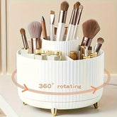 360 ° Rotating Cosmetic Storage Box 1 Plastic Cosmetic Storage Box 5 Compartments Multifunctional Stand