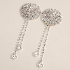 Super Sparkling Diamond Bra Chain Nipple Patch Nightclub Hot Girl Body Chain Set Body Chain