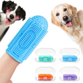 Dogs Tooth Brushing Kit, Dogs Finger Toothbrushes, Cleaning& Dental Care Pet Toothbrush