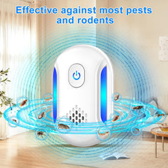 Upgraded Ultrasonic Repellent Electronic Plug-in Pest Control