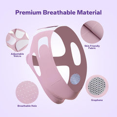 V-Line Lifting Sleep Chinstrap – Reusable Face Contouring for Sagging