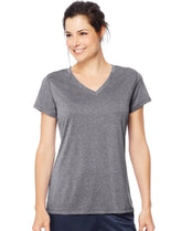 Women's V-Neck T-Shirt Short Sleeve -L
