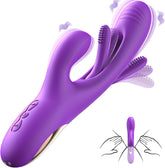 3 in 1 Vibrator Dildo Rabbit Sex Toys G Spot Vibrator Massager for Women